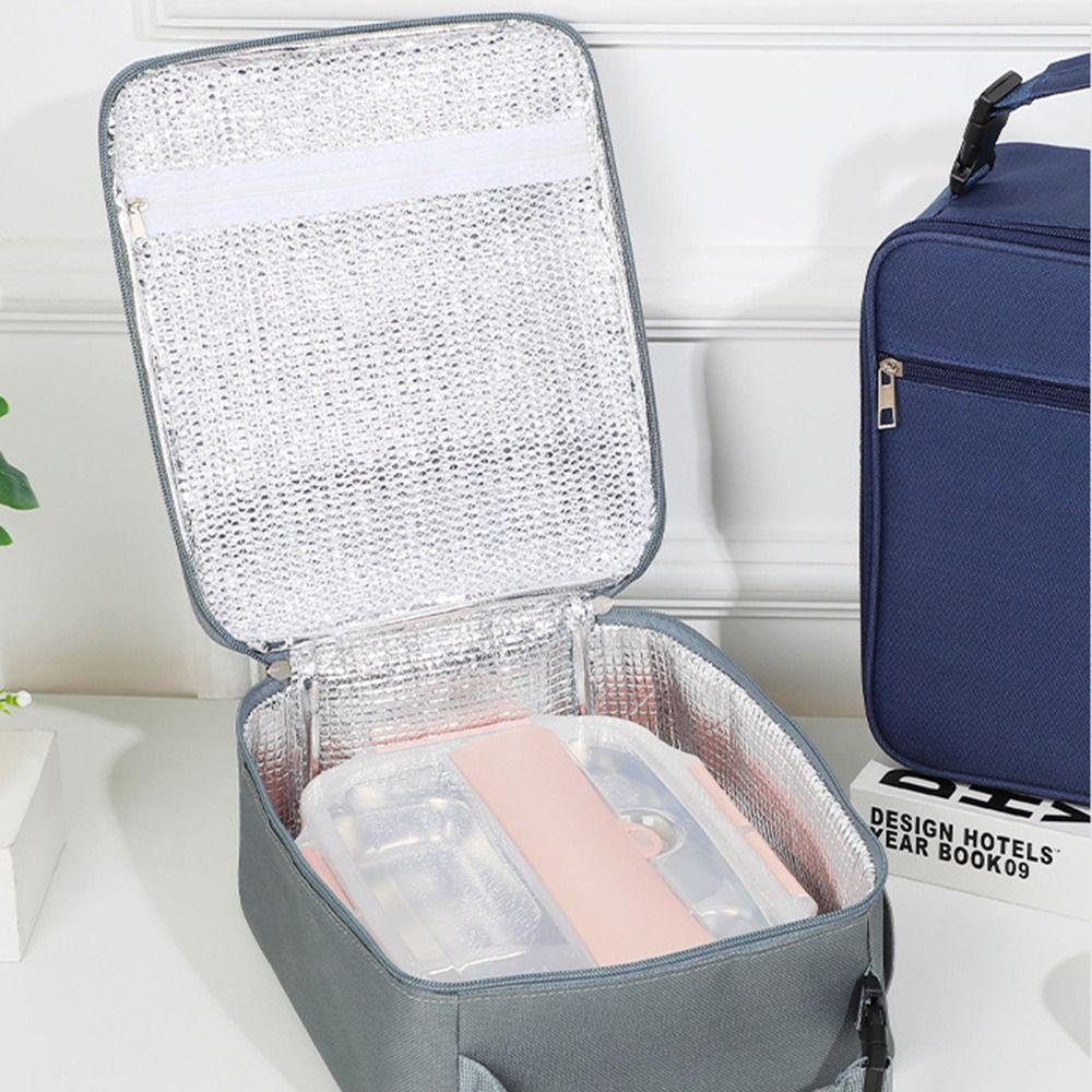 Large Capacity Insulated Lunch Box Waterproof Lunch Pail Meal Bags Thermal Lunch Bag  Men