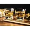 Mount Fuji Glass Sakura Kiriko Rock Pair High Quality Handmade Artisans Paulownia Box 270cc 2 Pieces