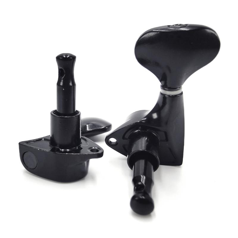 Set of 6 Guitar String Knobs Suitable for Acoustic and Electric Guitars Featuring Metal Designd and Easy Installation