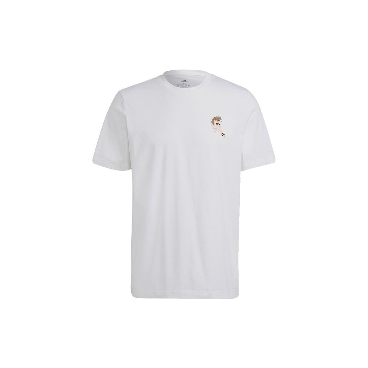 adidas Dybala Icon Emb Soccer/Football Sports Short Sleeve White Men s HA5461 XL
