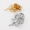 Wide Bouquet Open Bracelet Flower Banquet Clothes Pin Creative Fairy Rose Brooches  Women