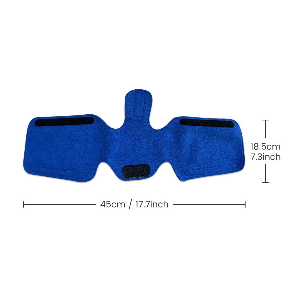 

Universal Straps for CPAP Headgear Covers Soft Neck Pad Mask Padded Accessories Reduce Red Marks & Skin Irri-tation Health Care 1pcs синий