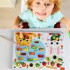 Early Learning Puzzle Toy For Kids Interactive Fishing And Carrot Harvesting Activity Toy for Hand Eye Coordination