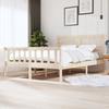 VidaXL Bed Frames Solid Wood 160x200 Cm 3101163