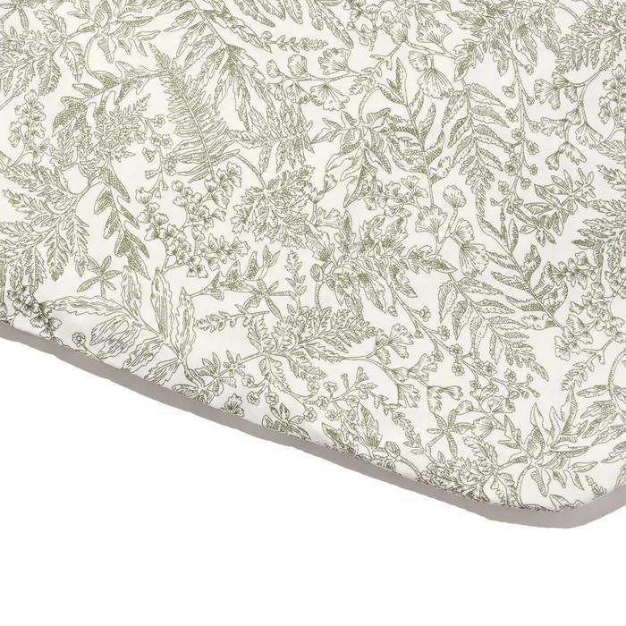 Flower Paisley Shoulder Eco Bag (Gray)