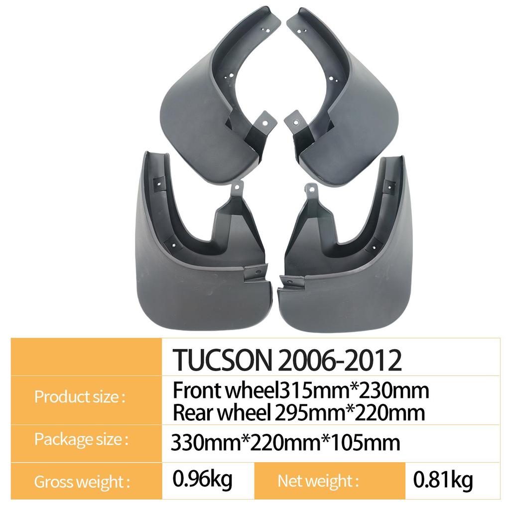 Tucson 2006-2012 Car Tire Mudguard for Cross-Border Trade