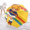 Rainbow Brite Automatic Folding Umbrella - Portable 3-Fold Design with 8-Bone Steel Frame, Perfect for Fans, Travelers, and Daily Use Gifts0