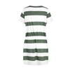 Women's Casual V-Neck Short Sleeve Loose Casual Striped Printed Dress