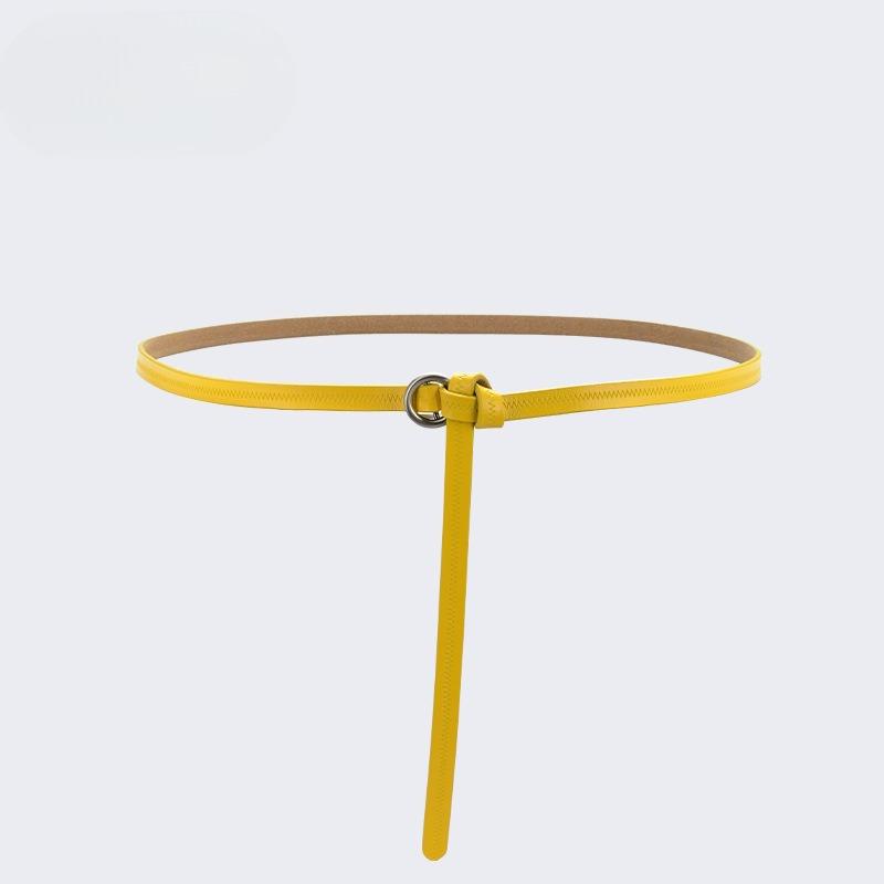 

Ремень для женских тонких джинсовых шорт Ин Тренд Кожаный Узкий Ремень Брюки Лето Высокая Посадка Мягкий Черный Маленький Ремень Узкий 105cm