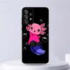 Cute Axolotl Kawaii Soft Case For Samsung Galaxy A52 A42 A32 A22 A12 A02S Phone Cover A50 A51 A70 A71 A41 A31 A21S A40 A30 A20E