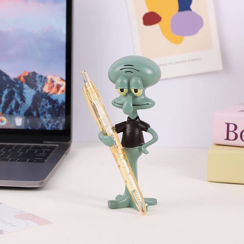 

Смоляной настольный органайзер «Дом Сквидварда»: Подставка для ручек и расчесок