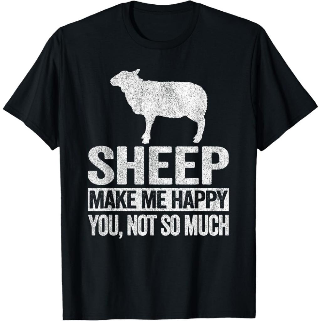 Sheep Lover Funny Sheep Quote Retro T-Shirt(1)