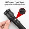 Mengpao P50 High-Power Magnetic USB Rechargeable Flashlight