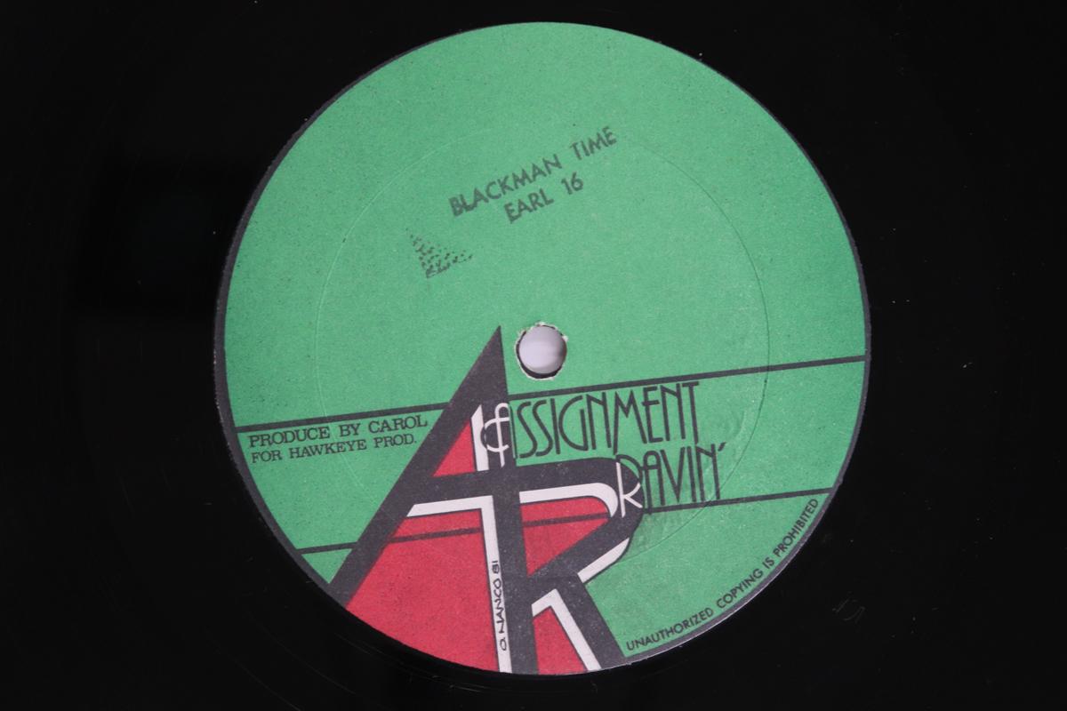 

12inch Record EARL 16 WAILING SOUL Blackman Time Penny I Love You NONE ASSIGNMENT RAVI US Reggae Ska Dub Used