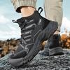 Comfortable Men's Hiking Boots Casual Sneakers Daily Walking Travel Shoes Fashionable Treking Footwear Lightweight Mesh Shoes