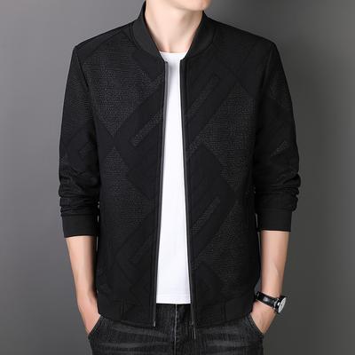 Jarní a podzimní bunda Pánská bunda Business Casual Vrchol Vysoce kvalitní bunda Vrchní bunda