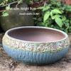 Personalized Large Ceramic Succulent Flower Pot with Wide Caliber - Free Shipping