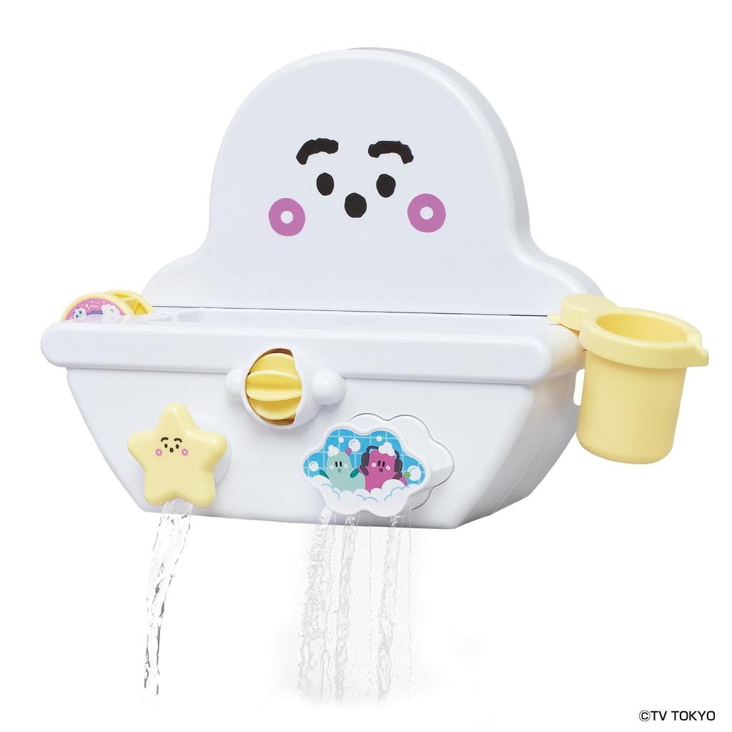 Shinapushu Pushupushu Pushupushu and Bath Spinning Splash Recommended age years and up [Bandai] 1.5