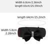 Large Elastic Bow Solid Color Wide Waistband Women'S Decorative Belt With Elastic Waist Seal Korean Version