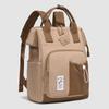 Zaino in Nylon Orsetto Carino per Donna Grande Capacità Multitasche Scuola Viaggio Daypack Leggero