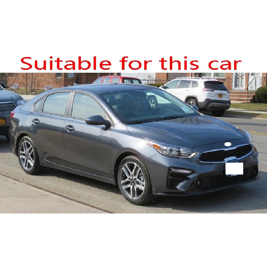 For Kia K3 Cerato Vivro Car Accessories Rear Reflector Fog Light Lamp Cover Trim Bezel Frame Styling Garnish