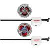 Beyblade X Transformers Optimus Prime 4-60P Megatron 4-80B Multi-Pack Set 2 Tops & 2 Launchers Battle Toy for Kids