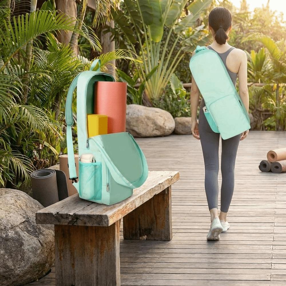 Water-Resistant Yoga Mat Bag Waterproof Mat Carrier Exercise Mat Shoulder Bag Exercise Accessory