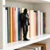 Historical Ornament Medieval Knight Bookshelf Decor, Armored Statue, Unique Gothic Library Figurine for Gifts Book Lovers Lovers, Fantasy Home