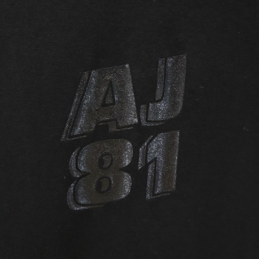 Armani Jeans Short Sleeve V Neck T-shirt M Black Women Used