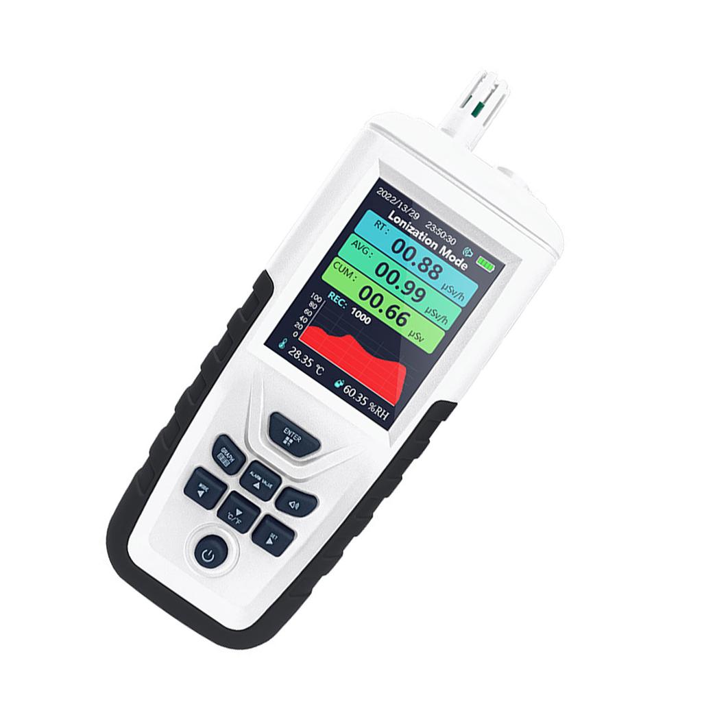 Nuclear Radiation Detector Sound Light Alarm Rechargeable Beta Gamma X Ray Radiation Monitor for Home Hospital