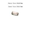 10pcs Stainless Steel Metal Big Hole Tube Spacer Beads for Jewelry Making Fit Charm Leather Bracelet DIY Handmade Findings