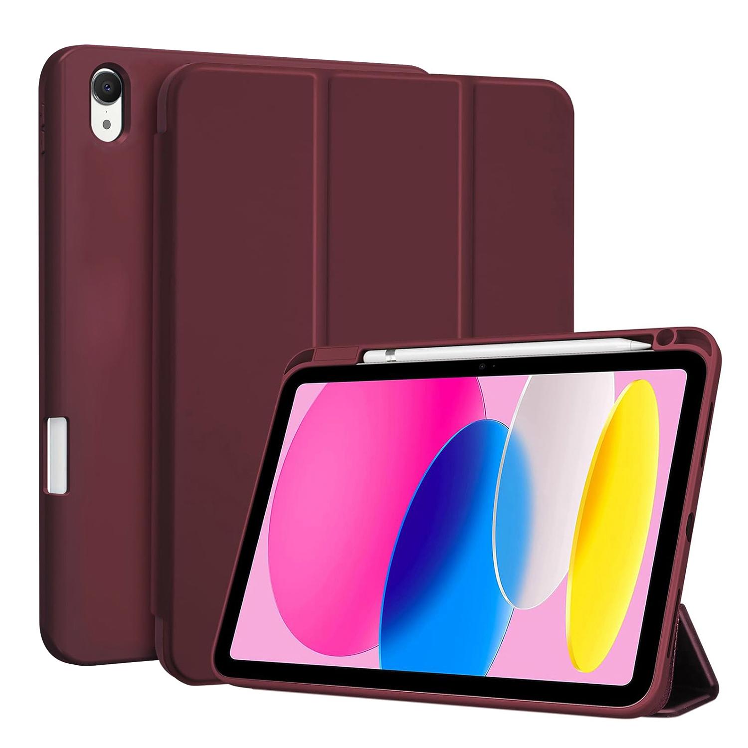 Potloodhoes voor iPad 11/10 11e Generatie (A16) 11-inch / 10e Generatie 10,9-inch , Magnetische Flip Smart Stand Cover