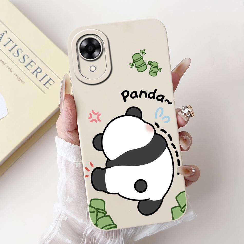 For OPPO A17k A17 2024 New Cute Cartoon Pattern Soft Silicone Case For Oppo A17 A 17 17k CPH2471 CPH2477 Protective Phone Cases