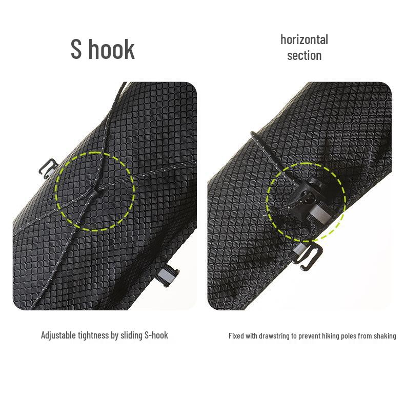 Tuxing Lightweight Hiking Pole Storage Bag and Portable Trail Running Backpack