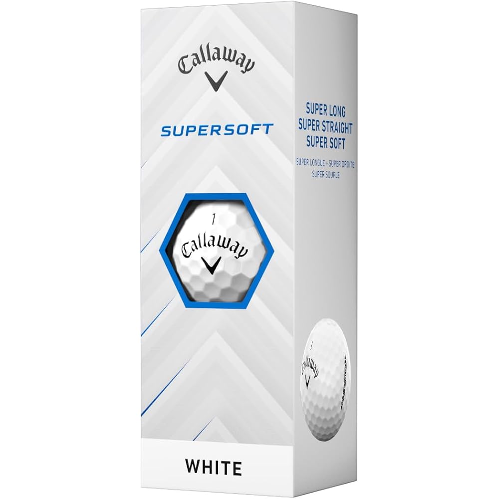 Callaway Supersoft Golf Balls 25 Pack 2-Piece Structure White