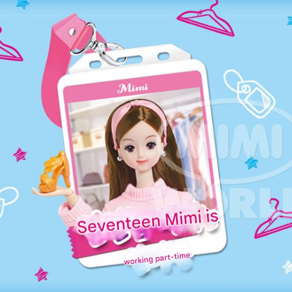 El trabajo de Mimi de Seventeen como Modelo de Moda en Tienda de Ropa