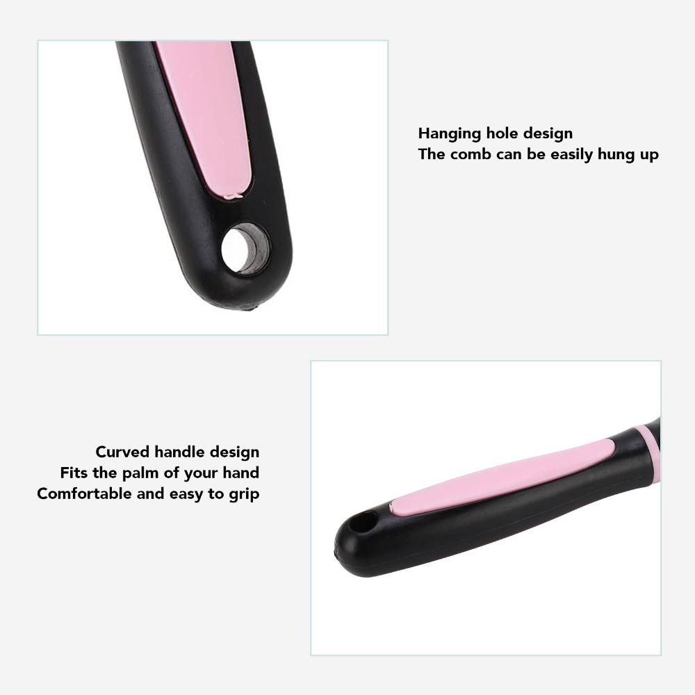 3pcs Professional Hair Brush Rounded Comb Teeth Detangling Hair Brush Hair Comb Brush For Women