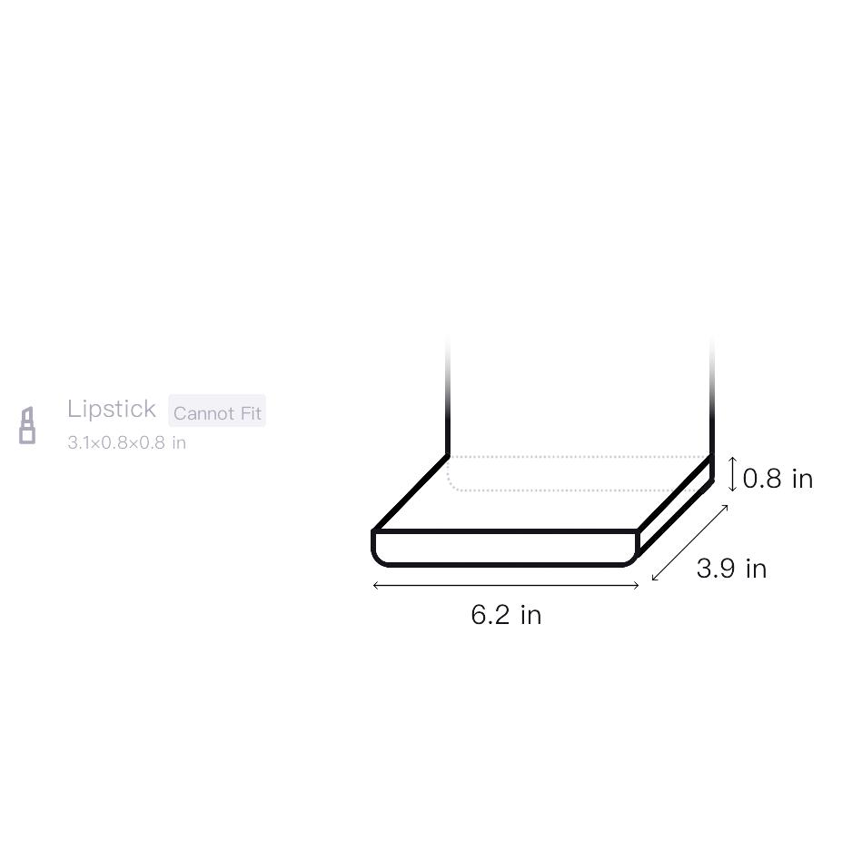 New Vans Polyester Cell Phone Pouch, Shoulder Bag, Crossbody Bag Regular Women's Black VN0A5I1NZ43