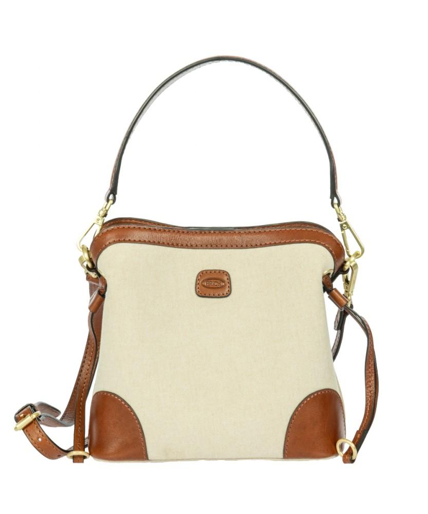 Brics Volterra Trama Small Bucket Bag Cappuccino (Br-Boe05959.493)