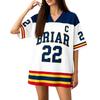 Men's Short Sleeve Casual T-Shirt with Letter Print Fashion Daily Wear Soft Fabric Comfortable Fit Breathable Design