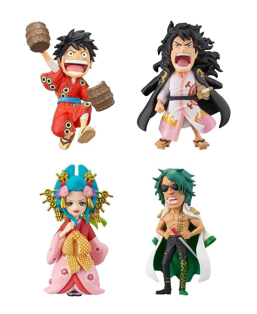

One Piece World Collectable Figure Wano Country Final Chapter 1 of 4 types Set
