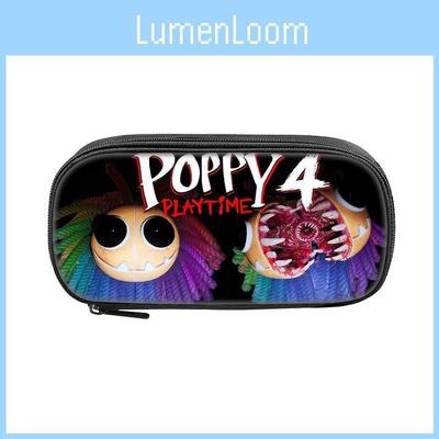 Game Playtime Poppy Characters Print Student Single Layer Stationery Storage Bag