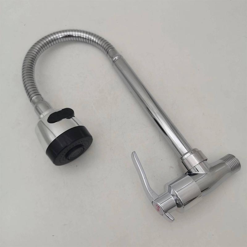 Bateria kuchenna Obrotowa o 360° Uniwersalna Bateria kuchenna 2 tryby strumienia Silikonowa bateria