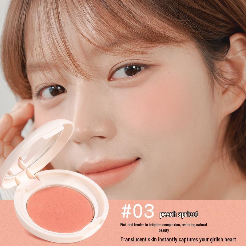 NOVO Three-in-One Blush Palette: Matte, Highlight, Nude - Student Edition.