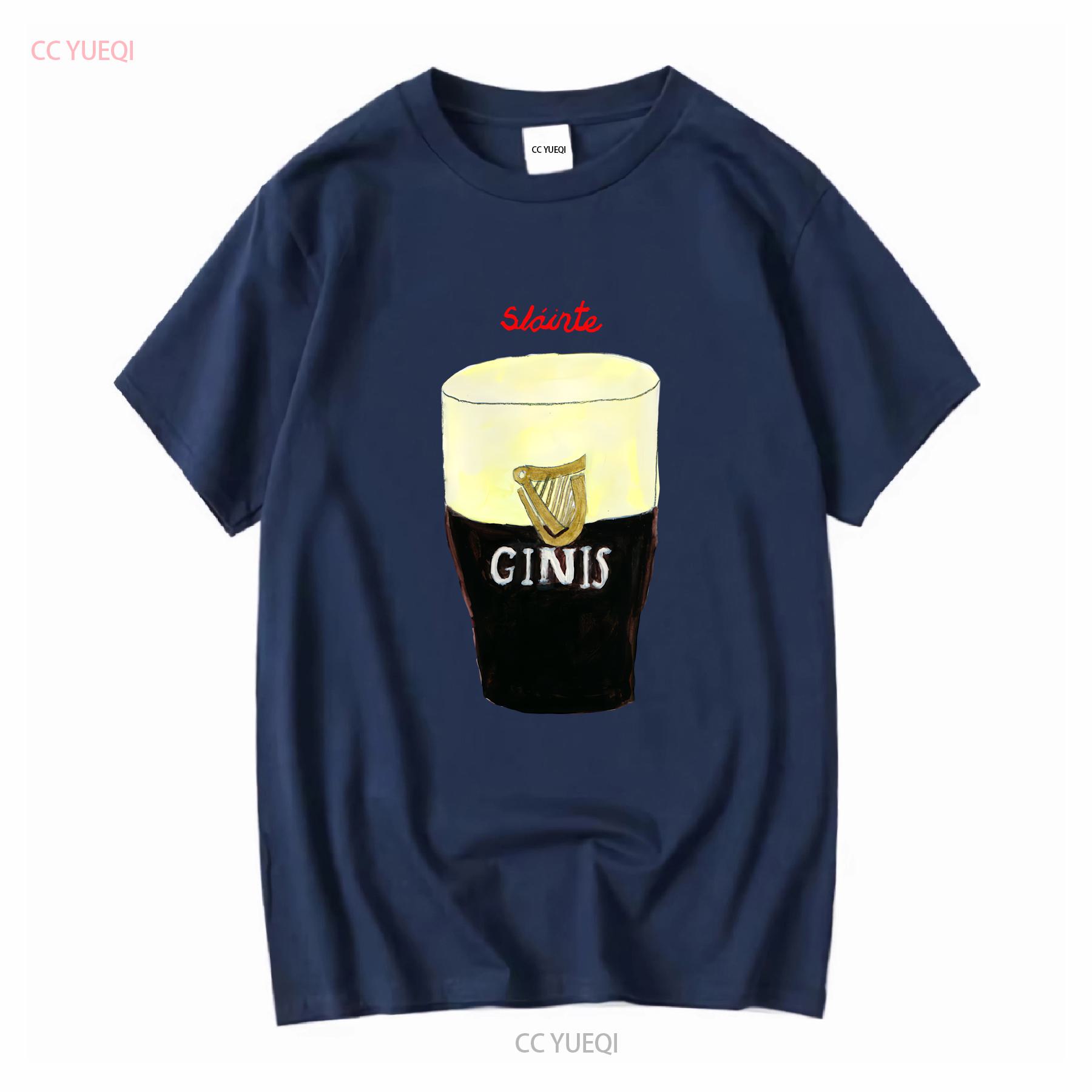 

NEW Classic Designed Ginis Glasses Art T Shirt HOT ITEM 2024 vintage Washed Unisex Slightly Casual Soft streetwear Stretched 4XL