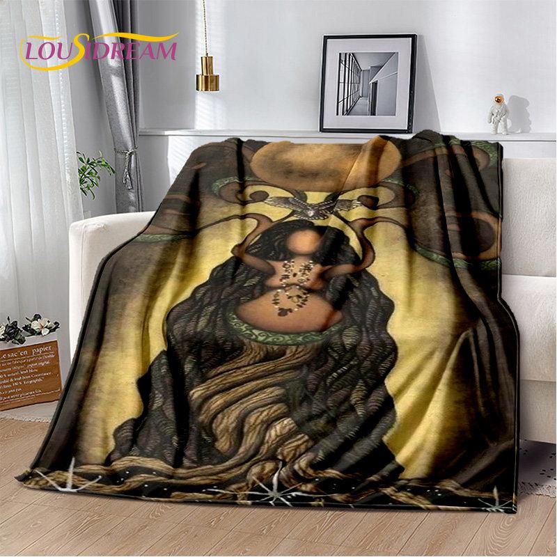 Rainbow 7 Chakra Mandala Bohemia Soft Plush Blanket,Flannel Blanket Throw Blanket for Living Room Bedroom Bed Sofa Picnic Cover