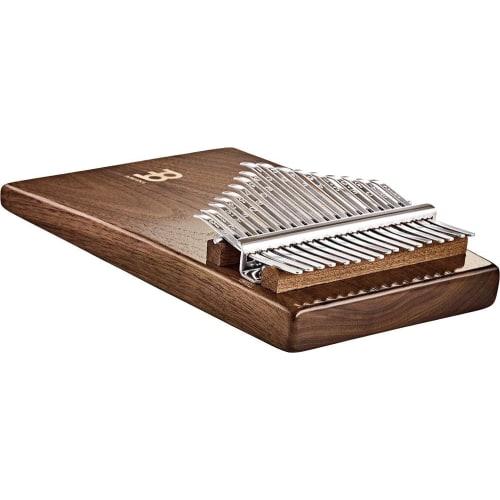 MEINL Sonic Energy Collection Kalimba, Solid Kalimba, Black Walnut, 17 Keys, C Major Scale, KL1701S (Includes Case, Bag, Cloth, and Tuning Hammer) [Of