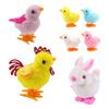 Nostalgic Wind Up Baby Chick Easter Cartoon Baby Chick Toy for Bar Desktop Accessories Cartoon Vintage Style Photo Props