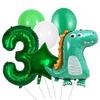 Crown Green Dinosaur Balloon Set for Children's Birthday Party Scene Decoration and Arrangement