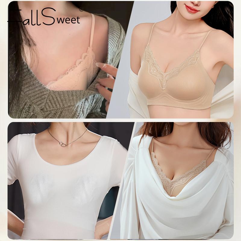 Women's Push Up Bra Sexy Wireless Bras Comfortable Soft Underwear Seamless Lace Brassiere Female Lingerie 32-38ABC